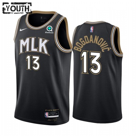 Camiseta Niños Atlanta Hawks Bogdan Bogdanovic 13 2020-21 City Edition Swingman Camiseta Niños Atlanta Hawks Bogdan Bogdanovic 13 2020-21 City Edition Swingman